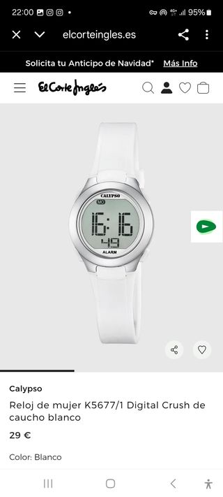 Reloj Calypso Digital Crush