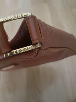 Borsa Escada marrone e gonna lana