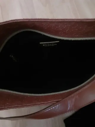 Borsa Escada marrone e gonna lana