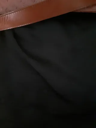 Borsa Escada marrone e gonna lana