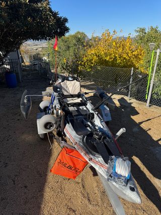 Kayak Alboran Fx con carro y accesorios