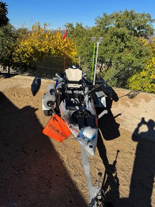 Kayak Alboran Fx con carro y accesorios