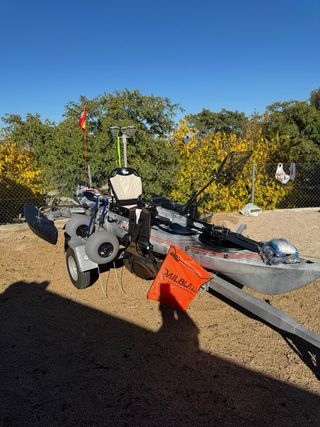 Kayak Alboran Fx con carro y accesorios