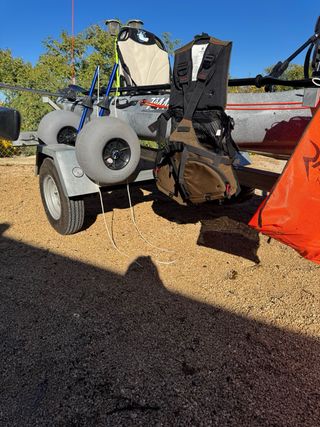 Kayak Alboran Fx con carro y accesorios