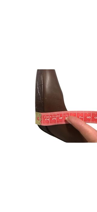 Zapatos de tacón Massimo Dutti piel marrón