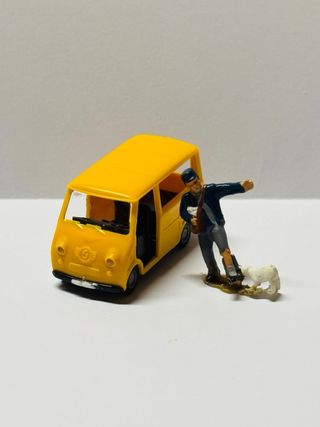 accesorios H0 decoración, personajes y vehículos.