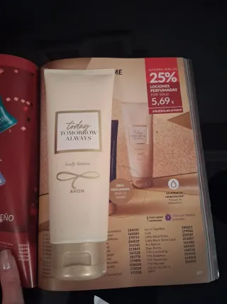 precio por unidad .. Lociones corporales Avon Toda
