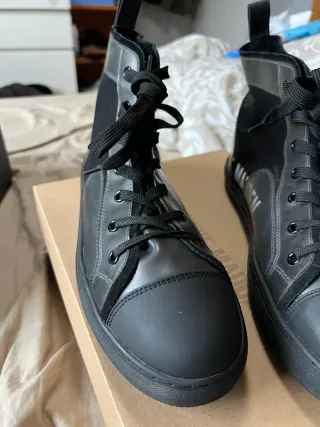 Zapatillas Steve Madden Negras Malla