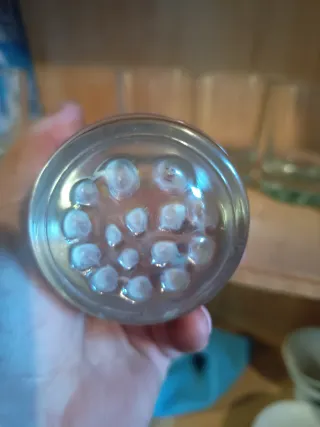 Set 6 bicchieri shot fondo verde