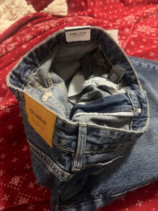 Vaqueros Pull&Bear hombre azul