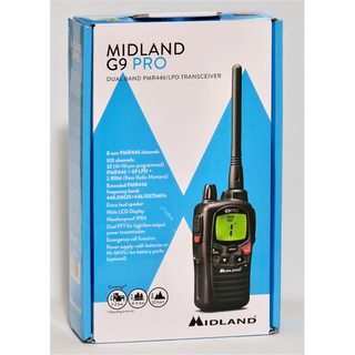 Walkie MIDLAND G9 PRO + Auricular MIDLAND MA 21-Li