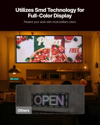 Pannello Digitale Scorrevole Flessibile a Colori
