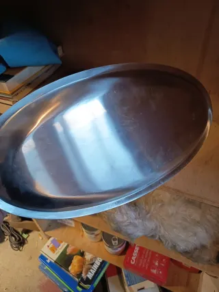 Vassoio rotondo decorato