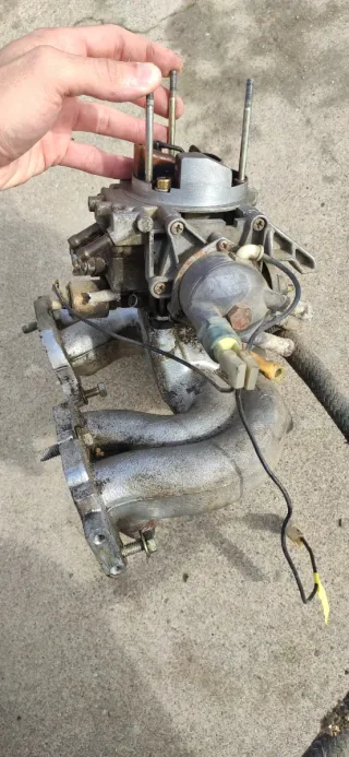 Carburador y Colector Seat Ibiza Porsche