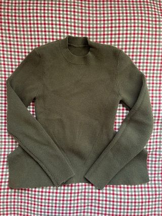 Jersey Zara Verde Talla M