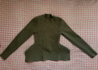 Jersey Zara Verde Talla M