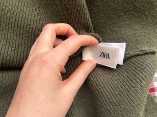 Jersey Zara Verde Talla M