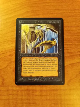 Lich (Beta) - Magic MTG