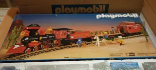 Playmobil Tren Oeste 4034 caja 4033