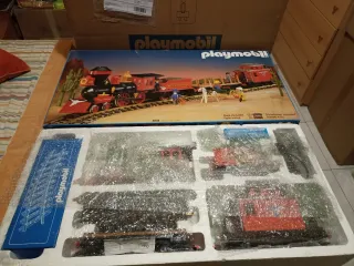 Playmobil Tren Oeste 4034 caja 4033