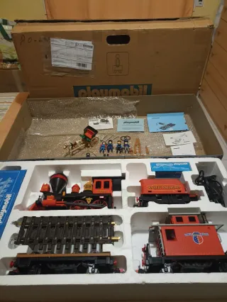 Playmobil Tren Oeste 4034 caja 4033