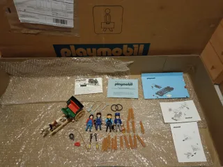 Playmobil Tren Oeste 4034 caja 4033