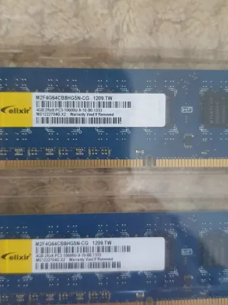 Memoria RAM DDR3 Elixir M2F4G64CB8HG5N-CG 4GBx2