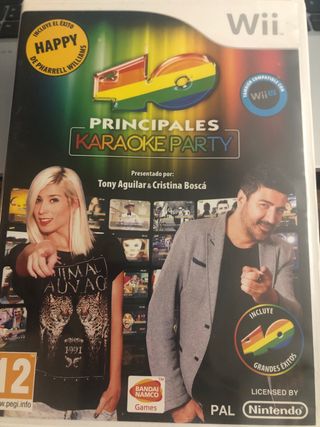 Wii - 40 Principales Karaoke Party