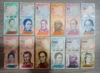 Lote Billetes Venezuela II