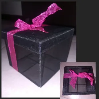 Set 6 scatole regalo decorazioni