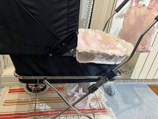 Carrito de juguete La Nina estrellas rosa