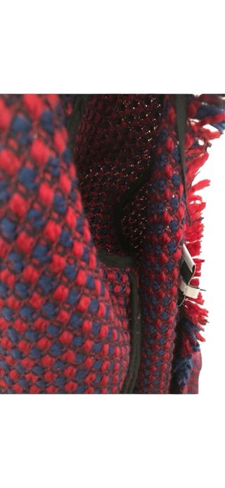 Chaqueta Bimba y Lola punto rojo y azul