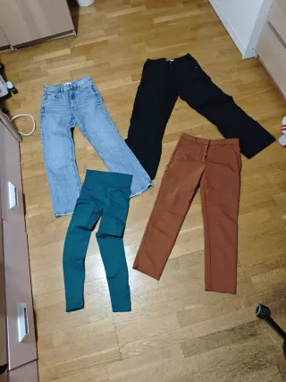 Lote 4 pantalones mujer