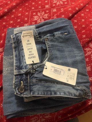 Vaqueros Souvenir Mujer Azul