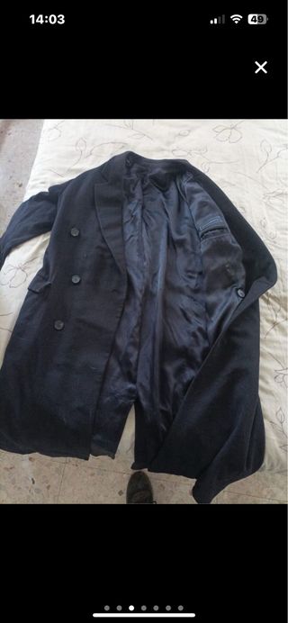 Chaquetón Adolfo Domínguez Negro