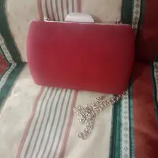 Bolso de fiesta rojo