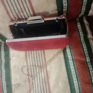 Bolso de fiesta rojo