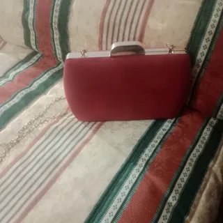 Bolso de fiesta rojo