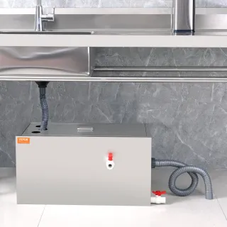 Separatore di Grasso Commerciale 25 libbre Acciaio