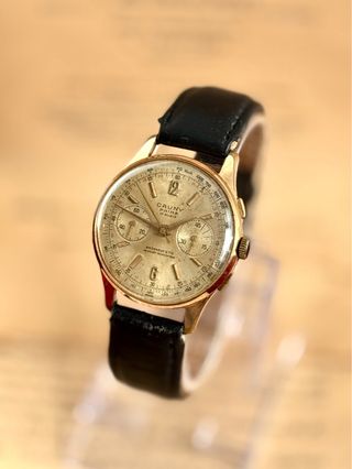 Reloj Cronógrafo Cauny Prima Oro Chapado
