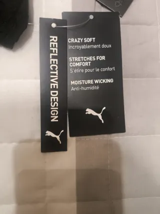 Camiseta deportiva Puma mujer negra