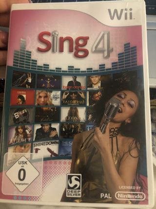 Wii Sing 4 Juego Musical