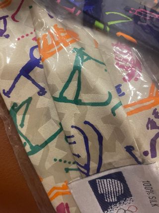 Cravatta seta italiana nuova con cartellini