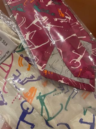 Cravatta seta italiana nuova con cartellini