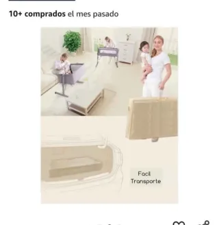 Mini cuna i+baby gris