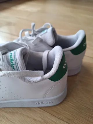 Zapatillas Adidas Stan Smith Blancas y Verdes