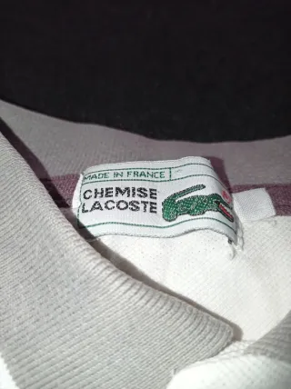 Polo Lacoste Hombre Talla M Rayas