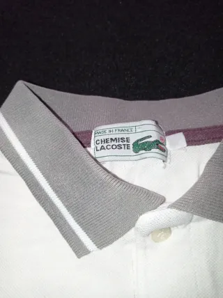 Polo Lacoste Hombre Talla M Rayas