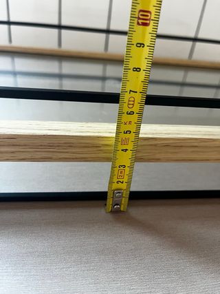 Marco porta fotos fotografía metal madera