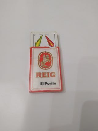 BARAJA PUBLICIDAD PURITOS REIG